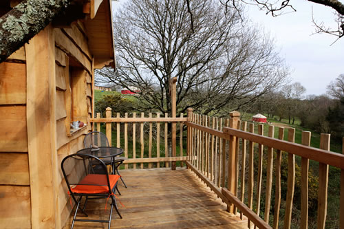 Cabane dans les arbres À l'Orée des Chênes